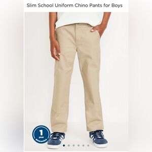 FOUR (4) OLD NAVY Slim School Uniform Chinos 4 SZ 16. Price is for all 4!